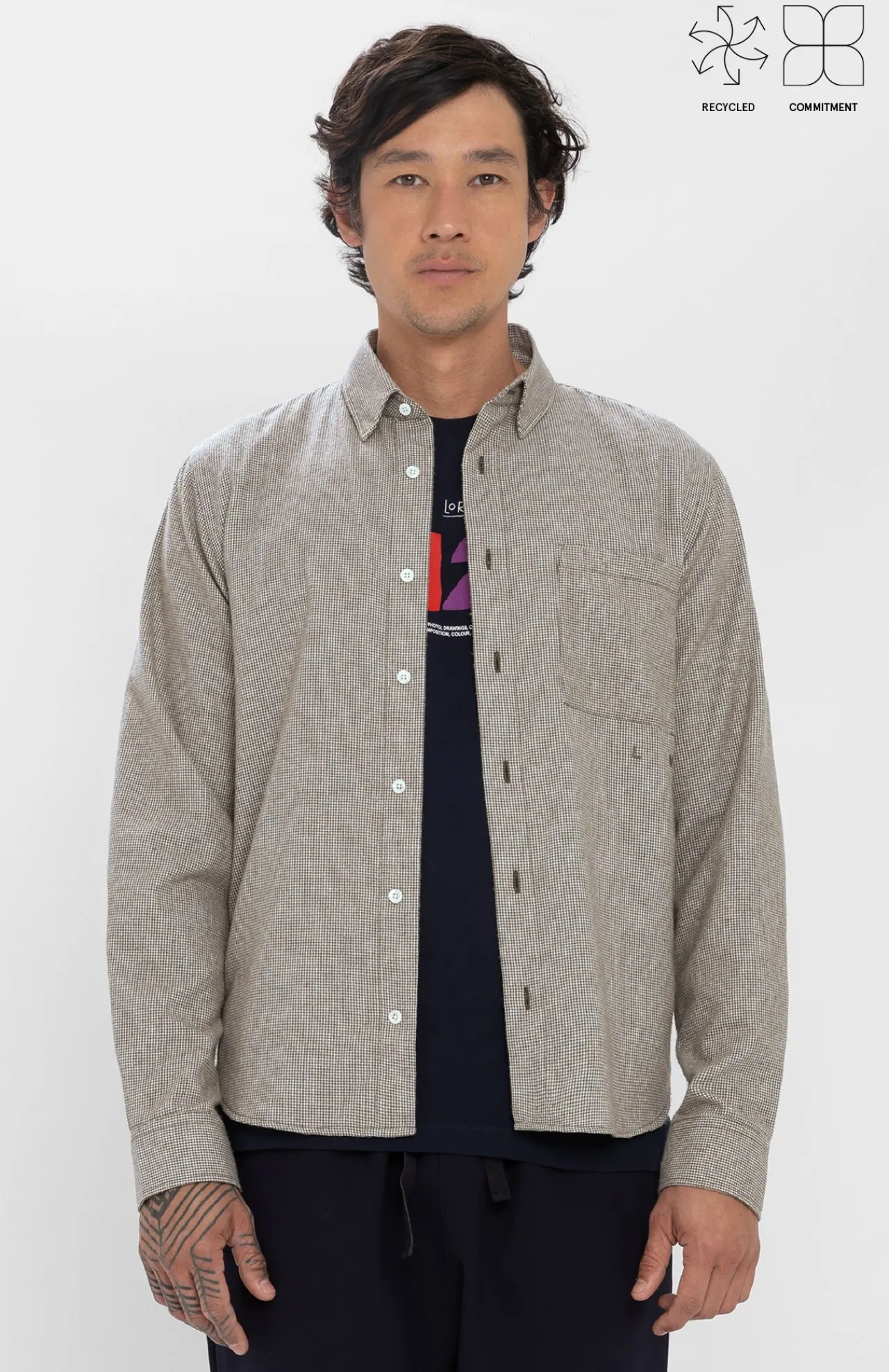Loreak Mendian CAMISA OTSO-Hombre Camisas
