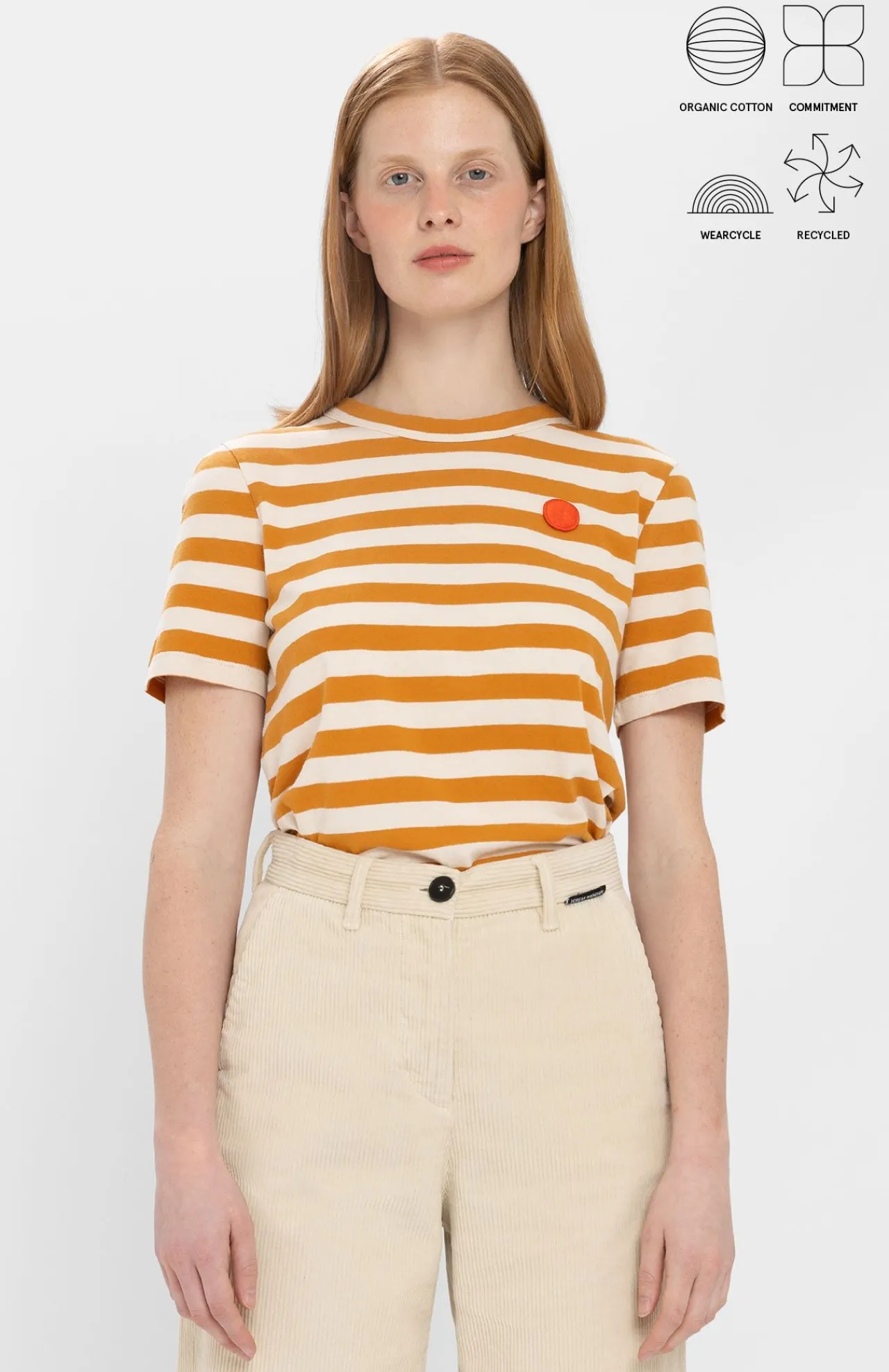 Loreak Mendian CAMISETA AZPI DOT W-Mujer Camisetas