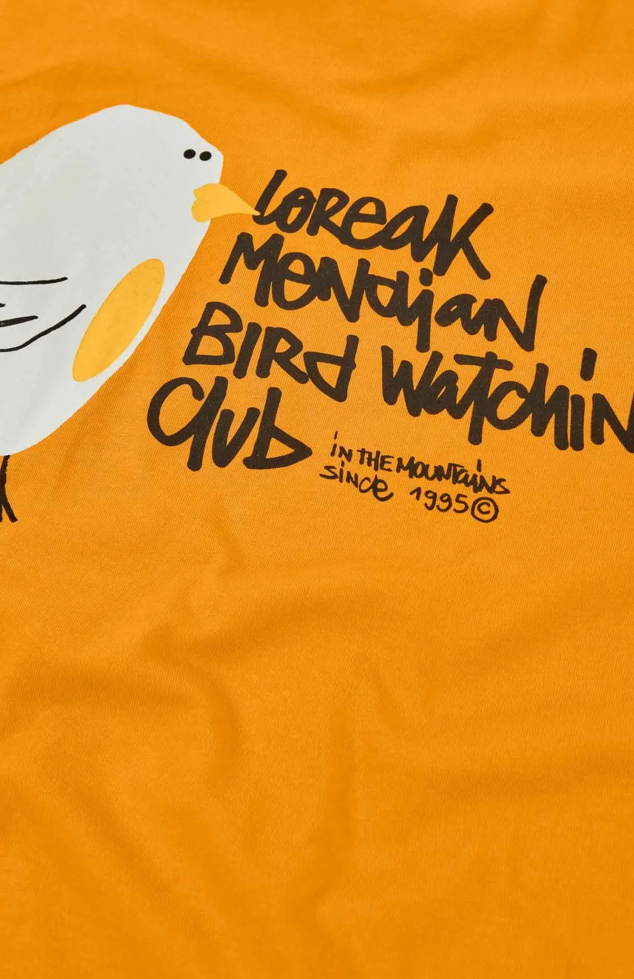 Loreak Mendian CAMISETA BIRD CLUB-Hombre Camisetas