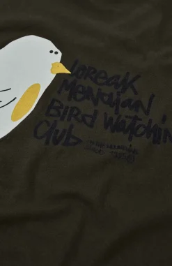 Loreak Mendian CAMISETA BIRD CLUB-Hombre Camisetas