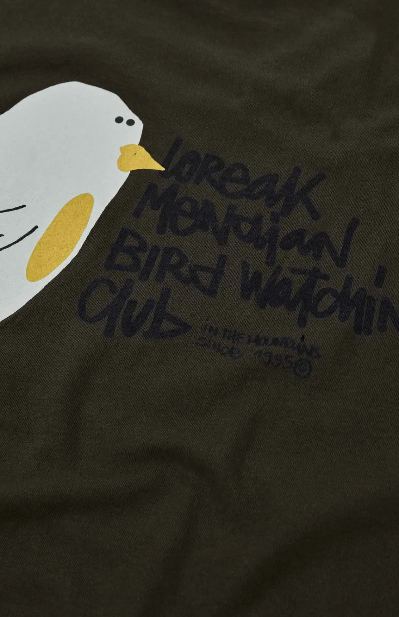 Loreak Mendian CAMISETA BIRD CLUB-Hombre Camisetas