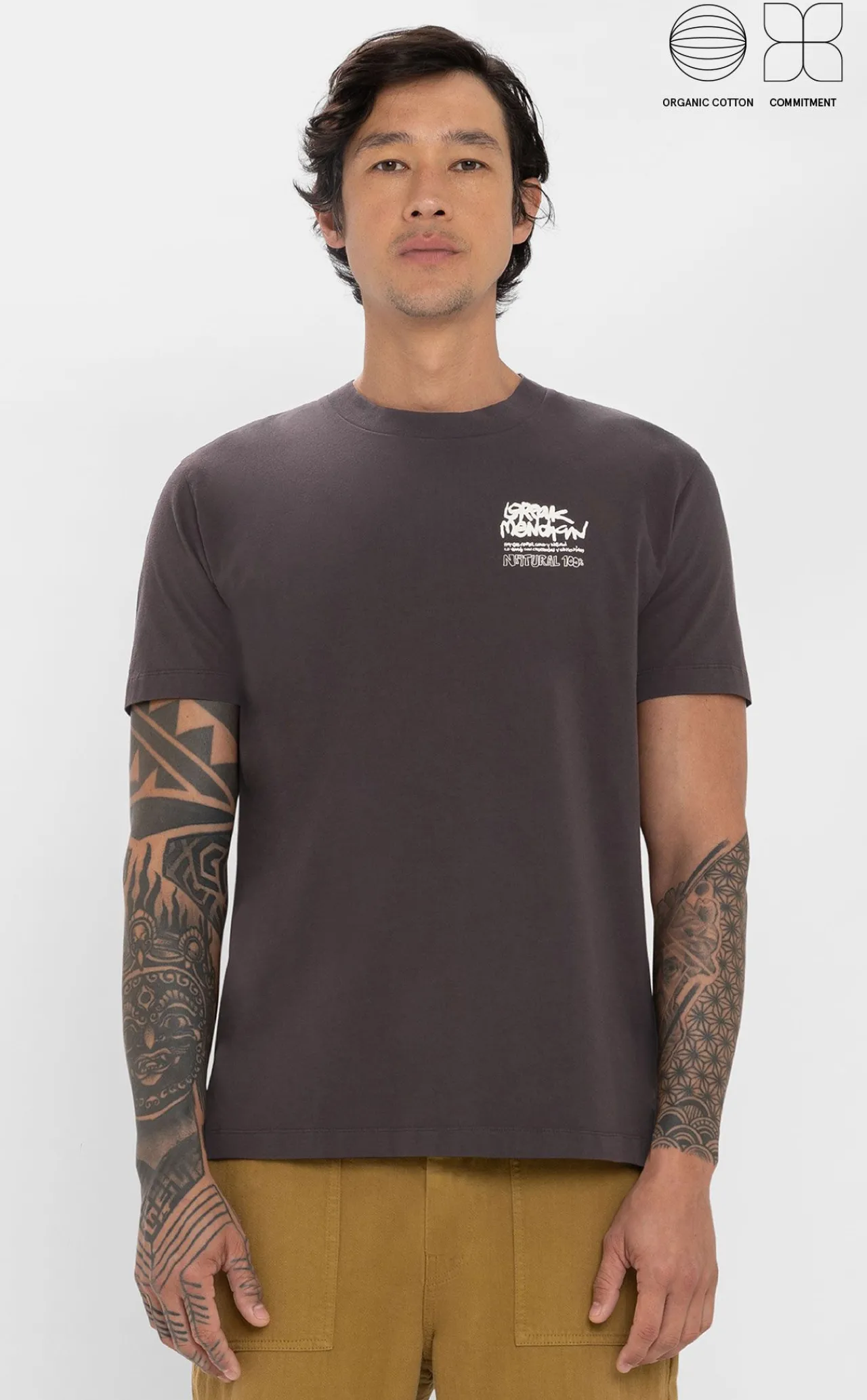 Loreak Mendian CAMISETA RABANITO-Hombre Camisetas