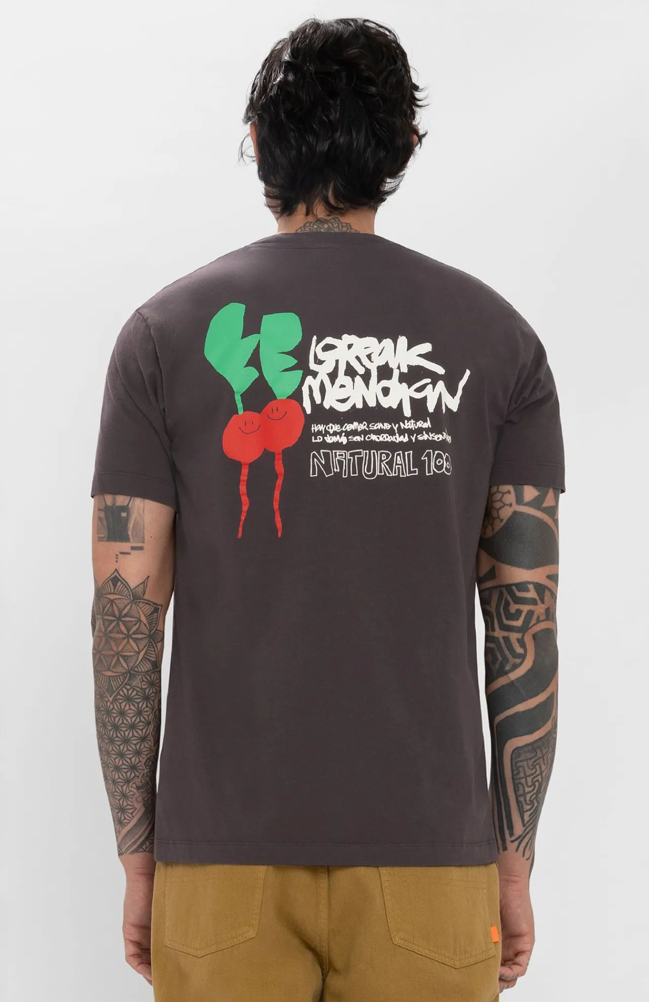 Loreak Mendian CAMISETA RABANITO-Hombre Camisetas