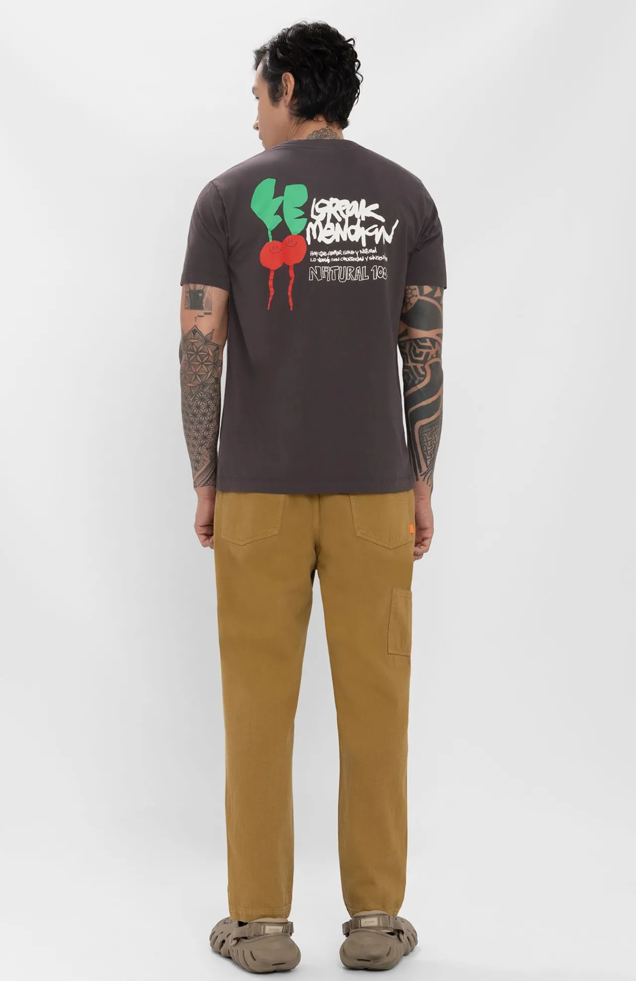 Loreak Mendian CAMISETA RABANITO-Hombre Camisetas