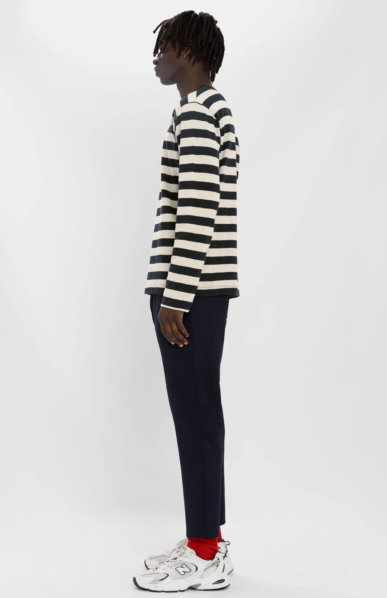 Loreak Mendian CAMISETA STRIPED DOT M-Hombre Camisetas