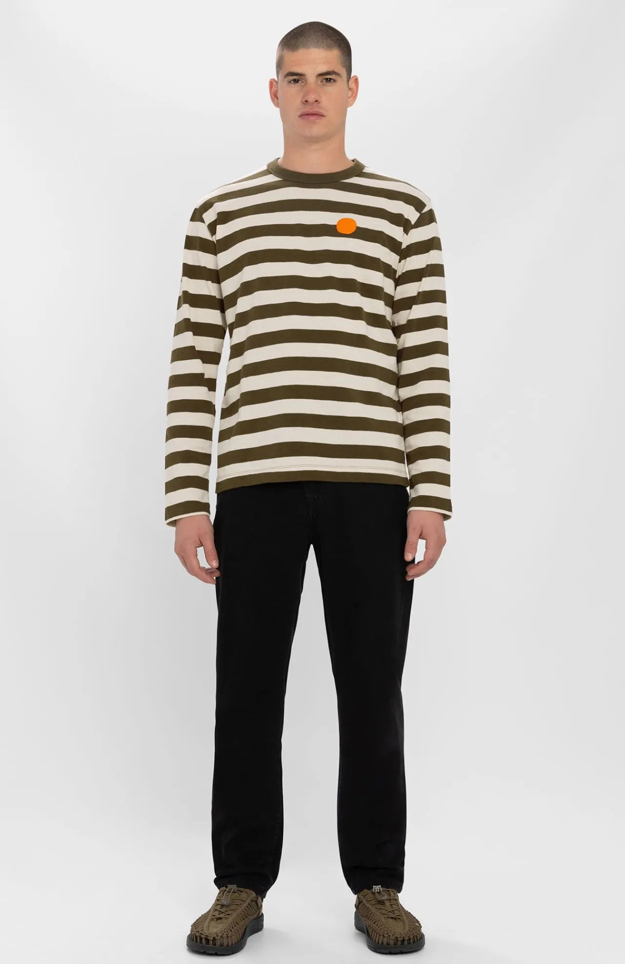 Loreak Mendian CAMISETA STRIPED DOT M-Hombre Camisetas