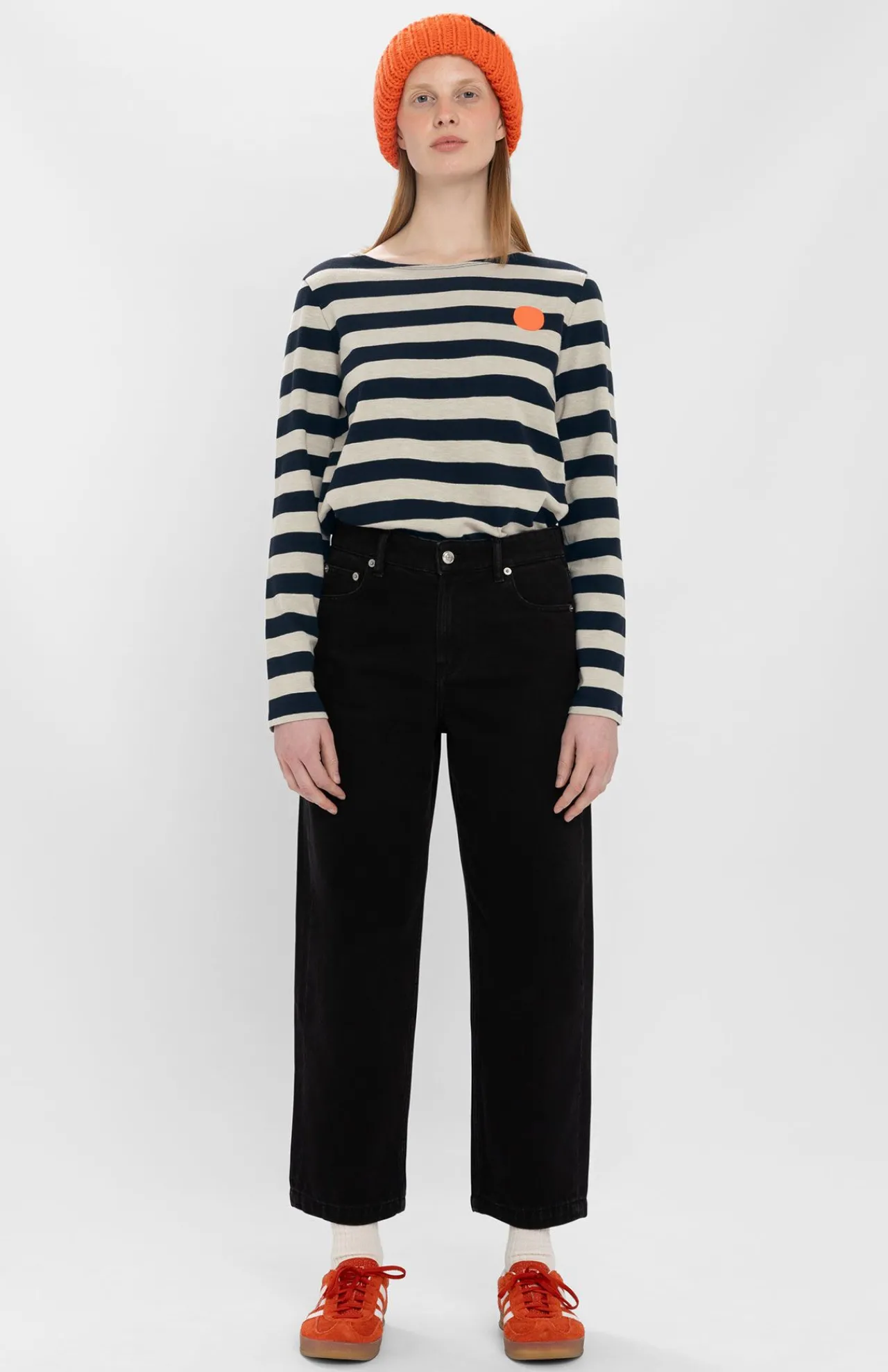 Loreak Mendian CAMISETA STRIPED DOT W-Mujer Camisetas