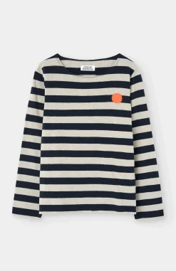 Loreak Mendian CAMISETA STRIPED DOT W-Mujer Camisetas