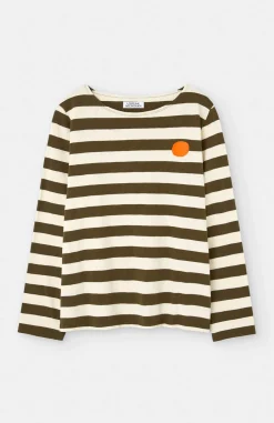 Loreak Mendian CAMISETA STRIPED DOT W-Mujer Camisetas
