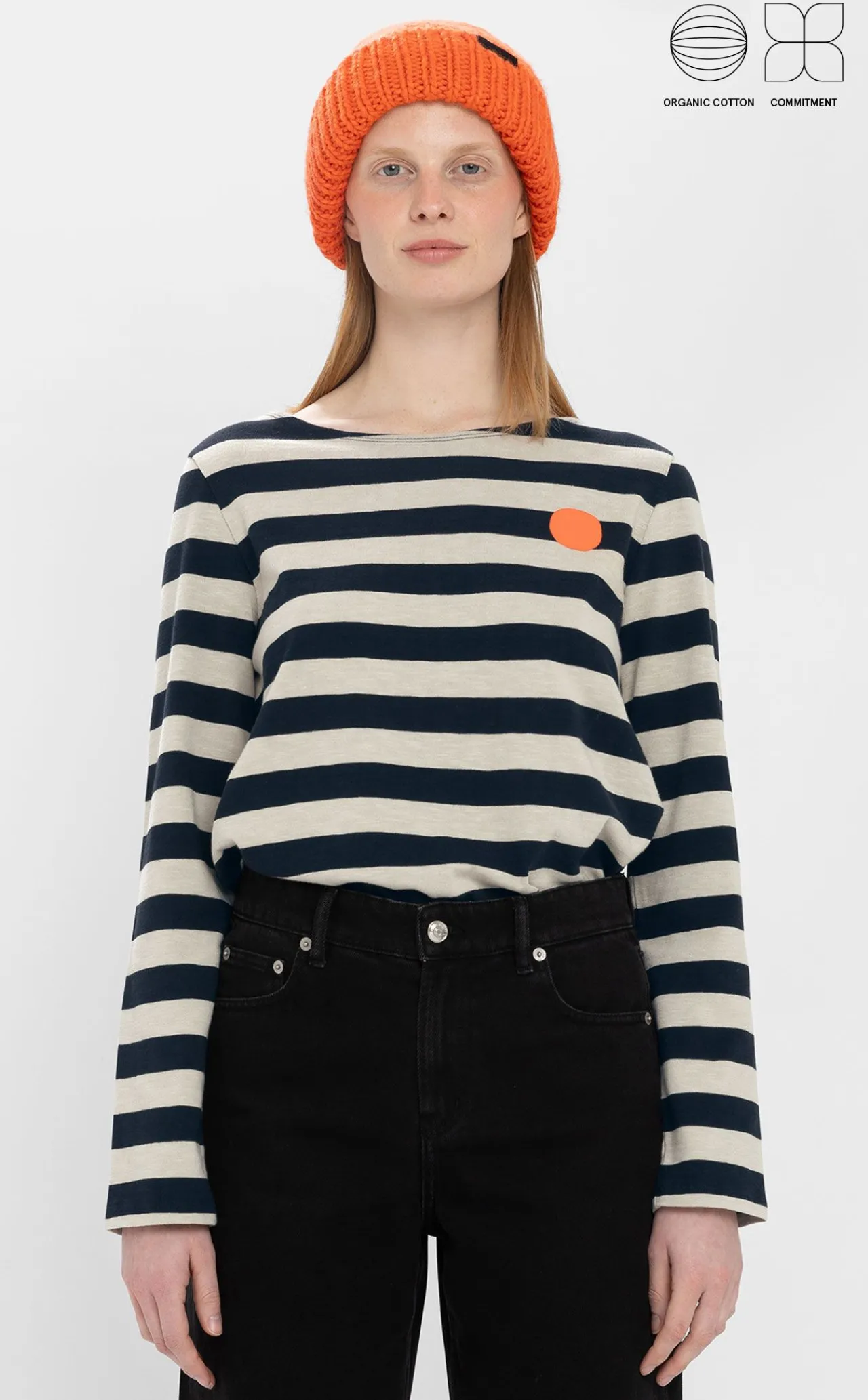 Loreak Mendian CAMISETA STRIPED DOT W-Mujer Camisetas