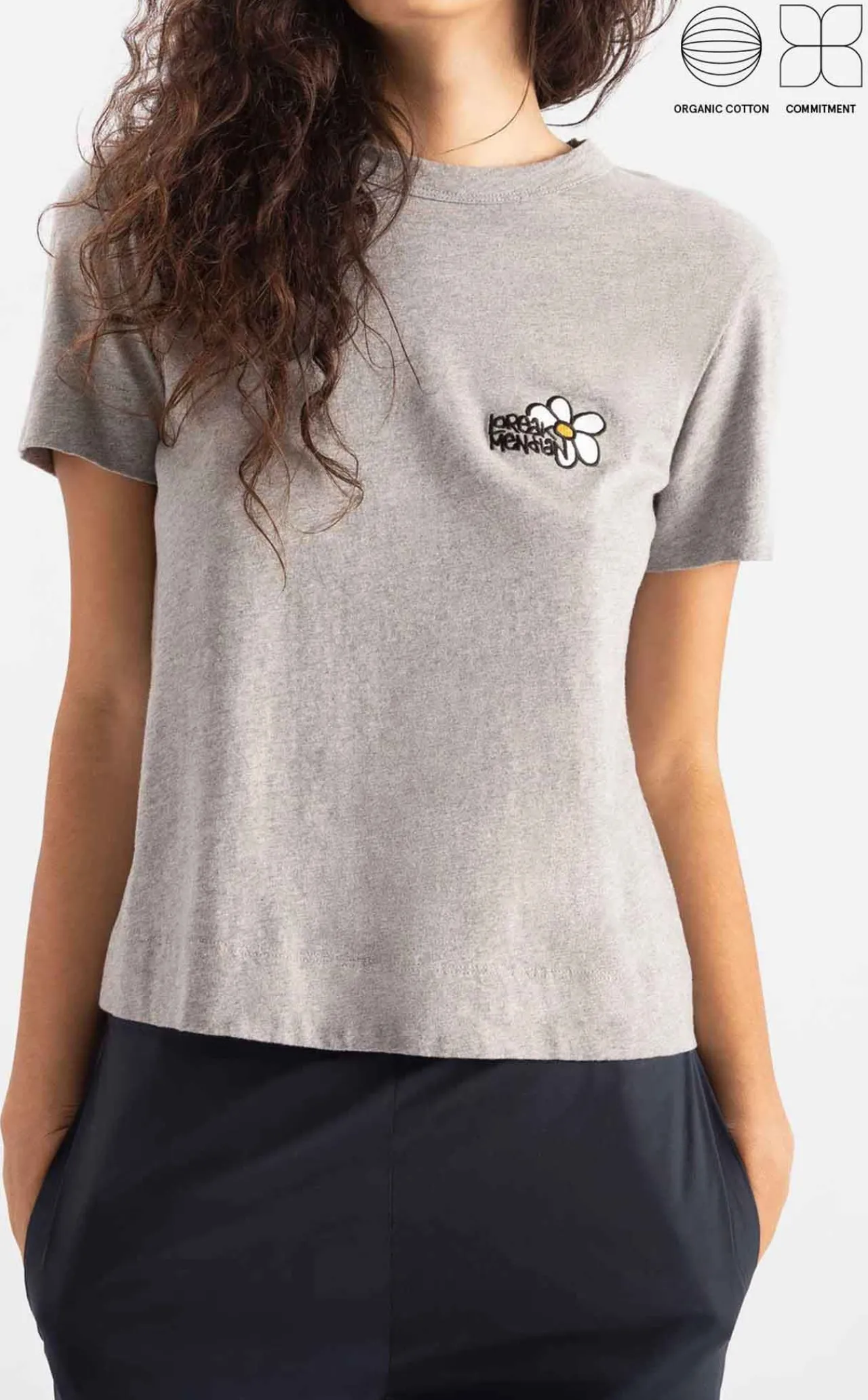 Loreak Mendian CAMISETA TS MARGARITA W-Mujer Camisetas