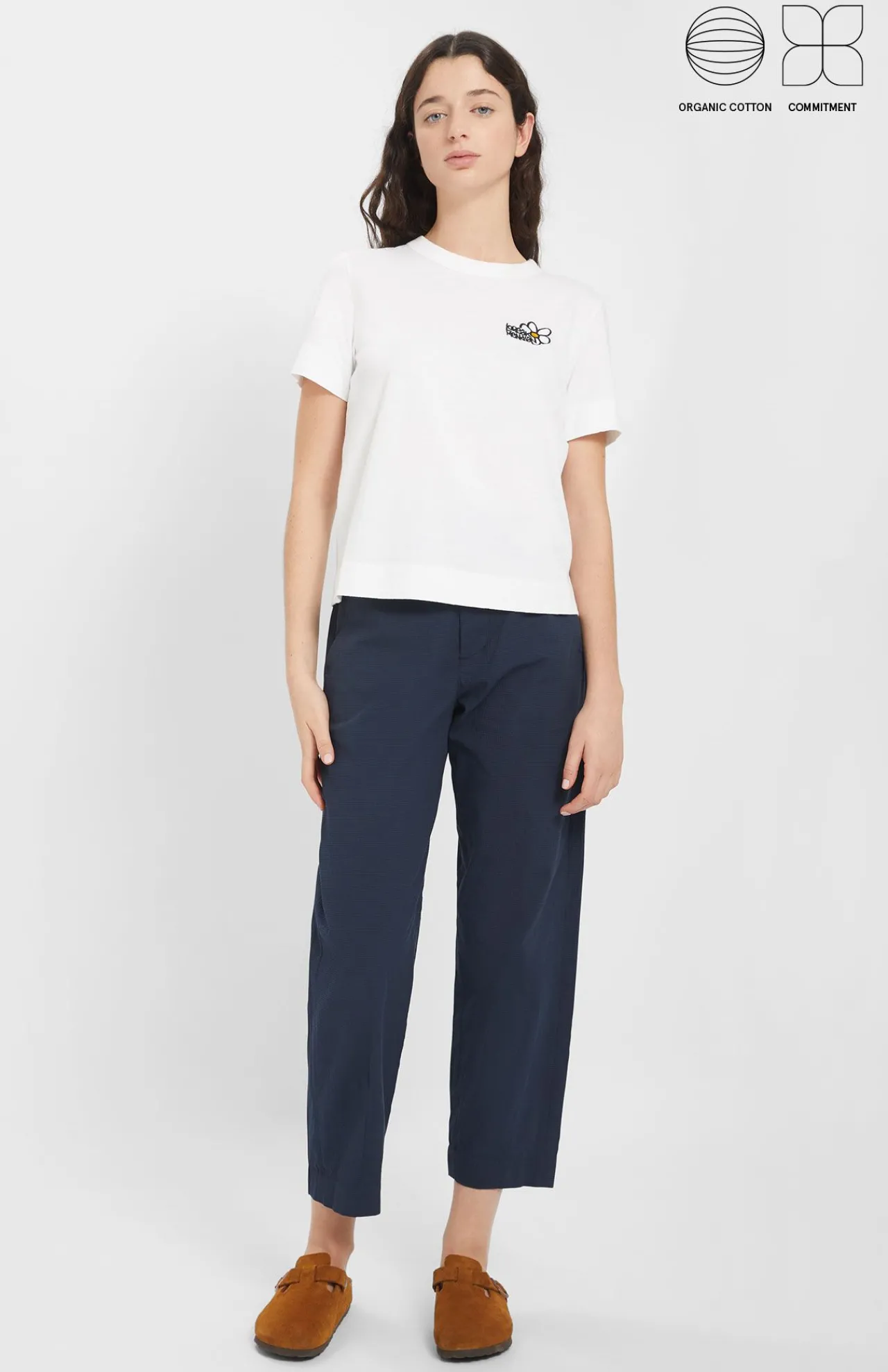 Loreak Mendian CAMISETA TS MARGARITA W-Mujer Camisetas