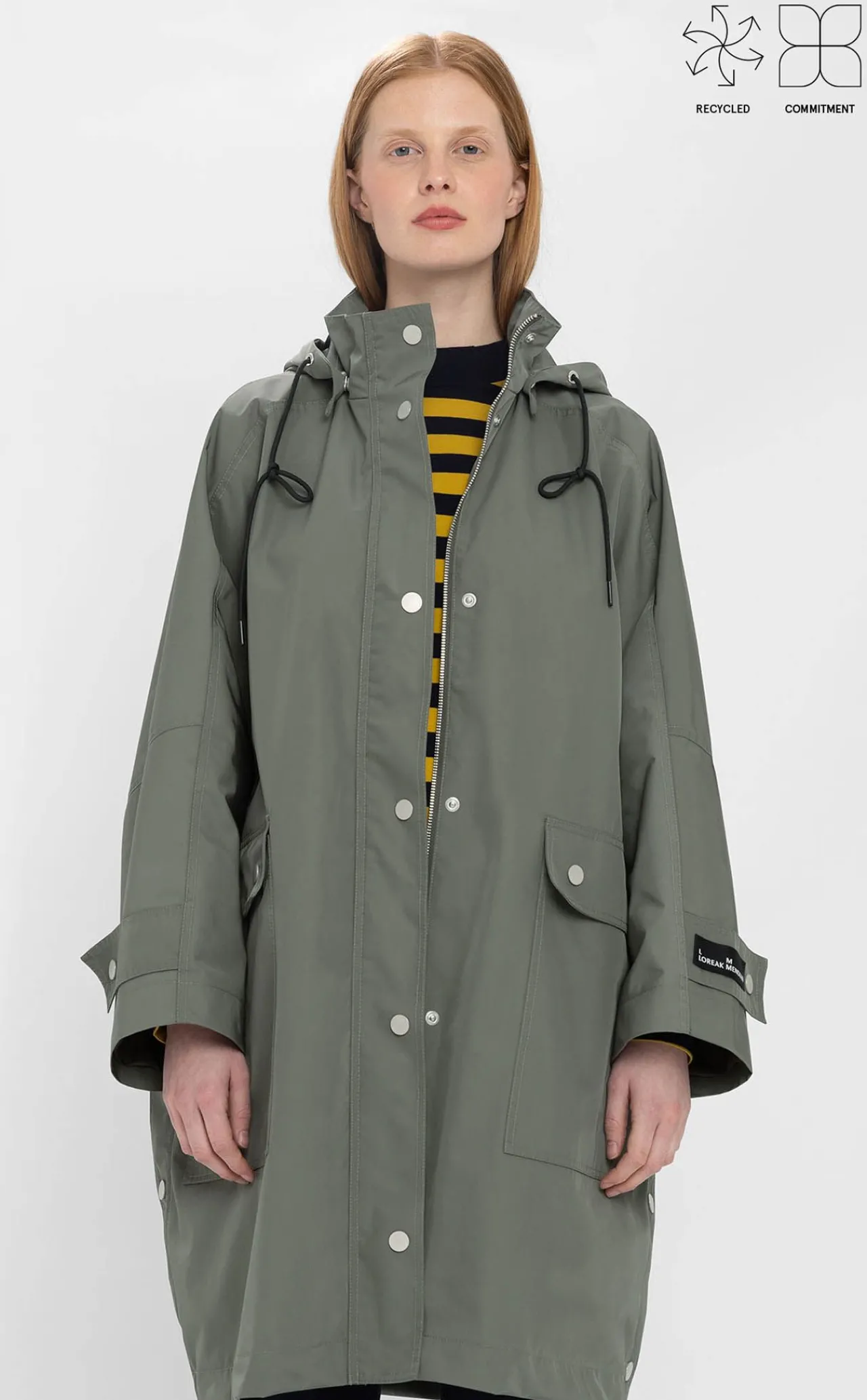 Loreak Mendian CHAQUETA ODEI-Mujer Chaquetas Y Gabardinas