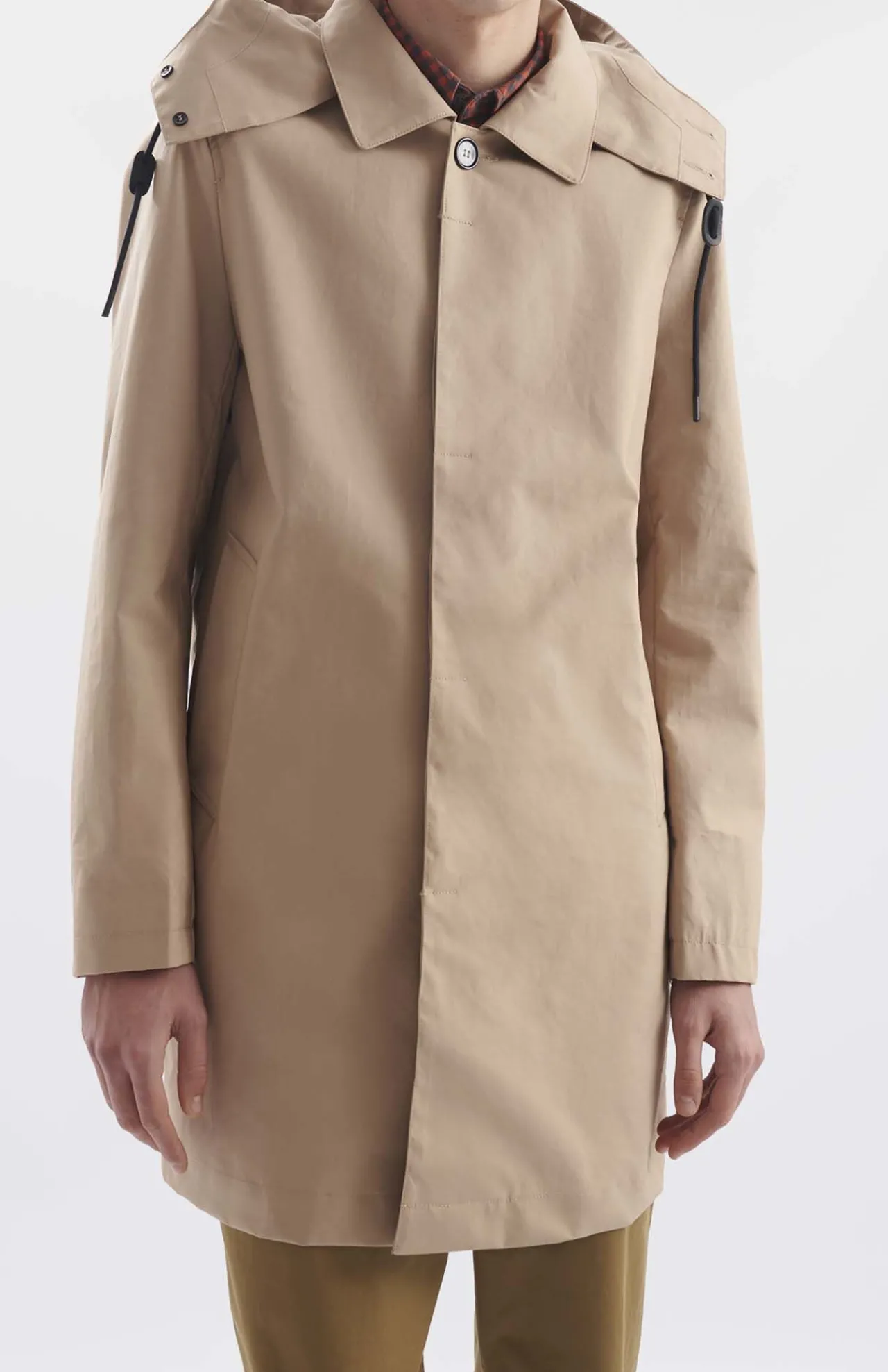 Loreak Mendian Gabardina Ura B-Hombre Chaquetas Y Gabardinas