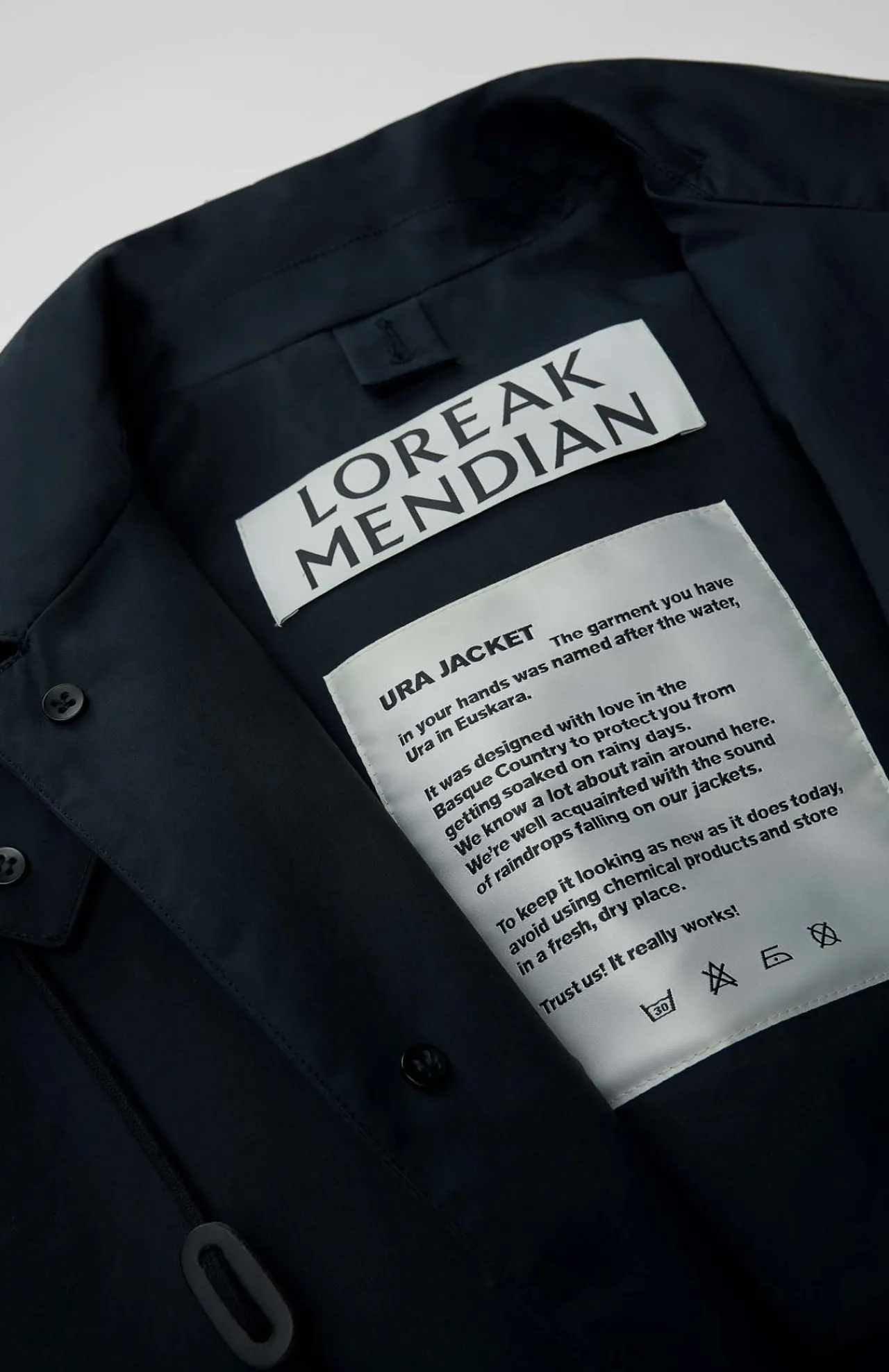 Loreak Mendian Gabardina Ura B-Mujer Chaquetas Y Gabardinas
