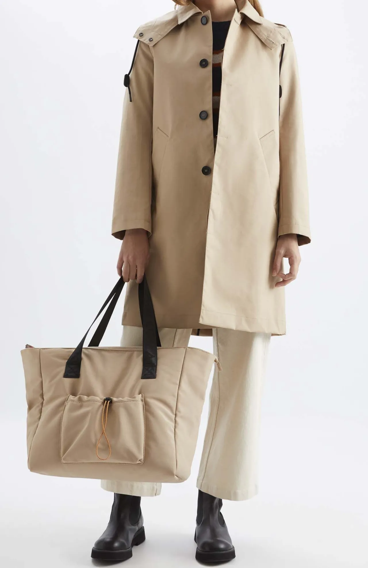 Loreak Mendian Gabardina Ura B-Mujer Chaquetas Y Gabardinas