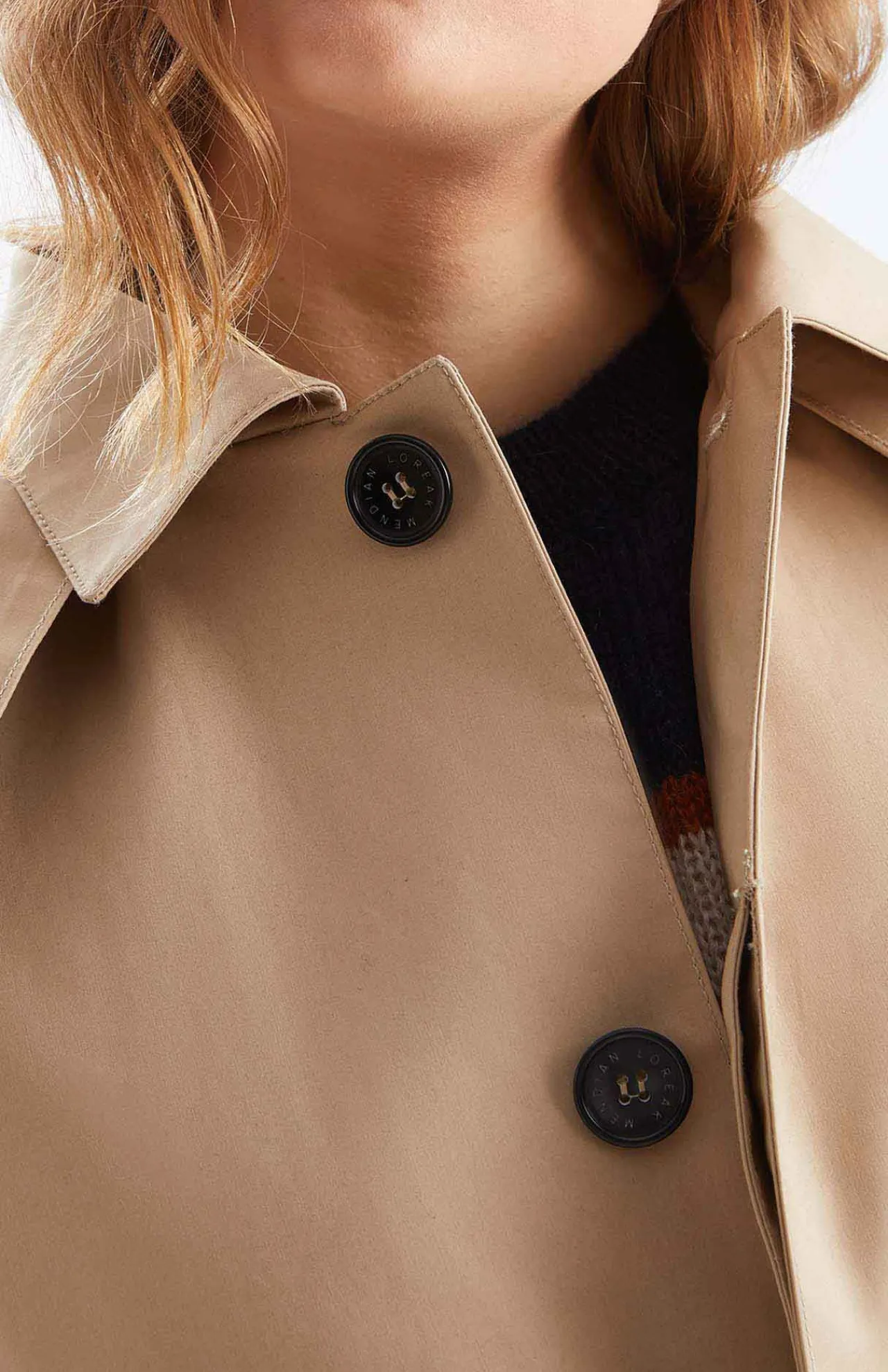 Loreak Mendian Gabardina Ura B-Mujer Chaquetas Y Gabardinas