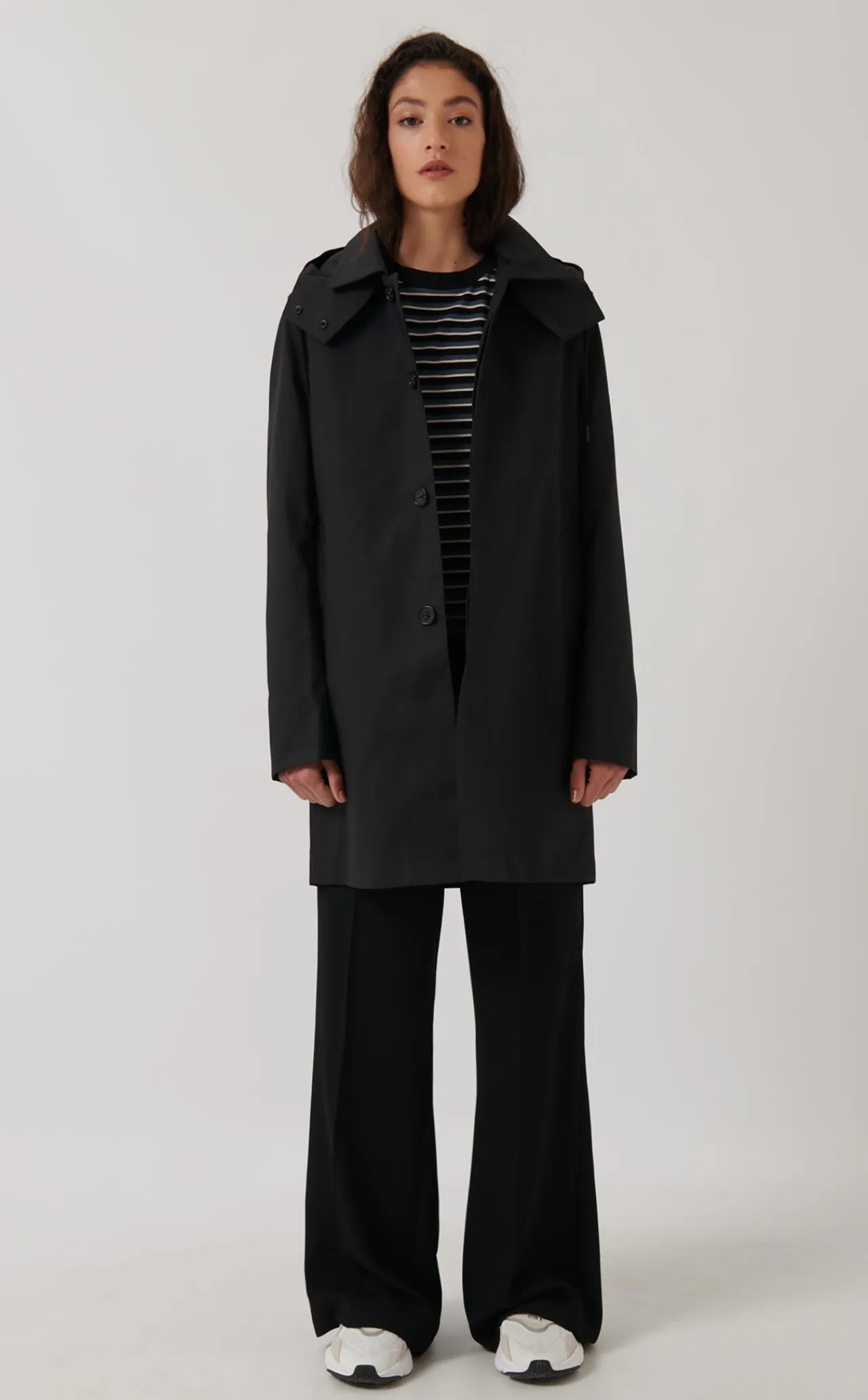 Loreak Mendian Gabardina Ura B-Mujer Chaquetas Y Gabardinas