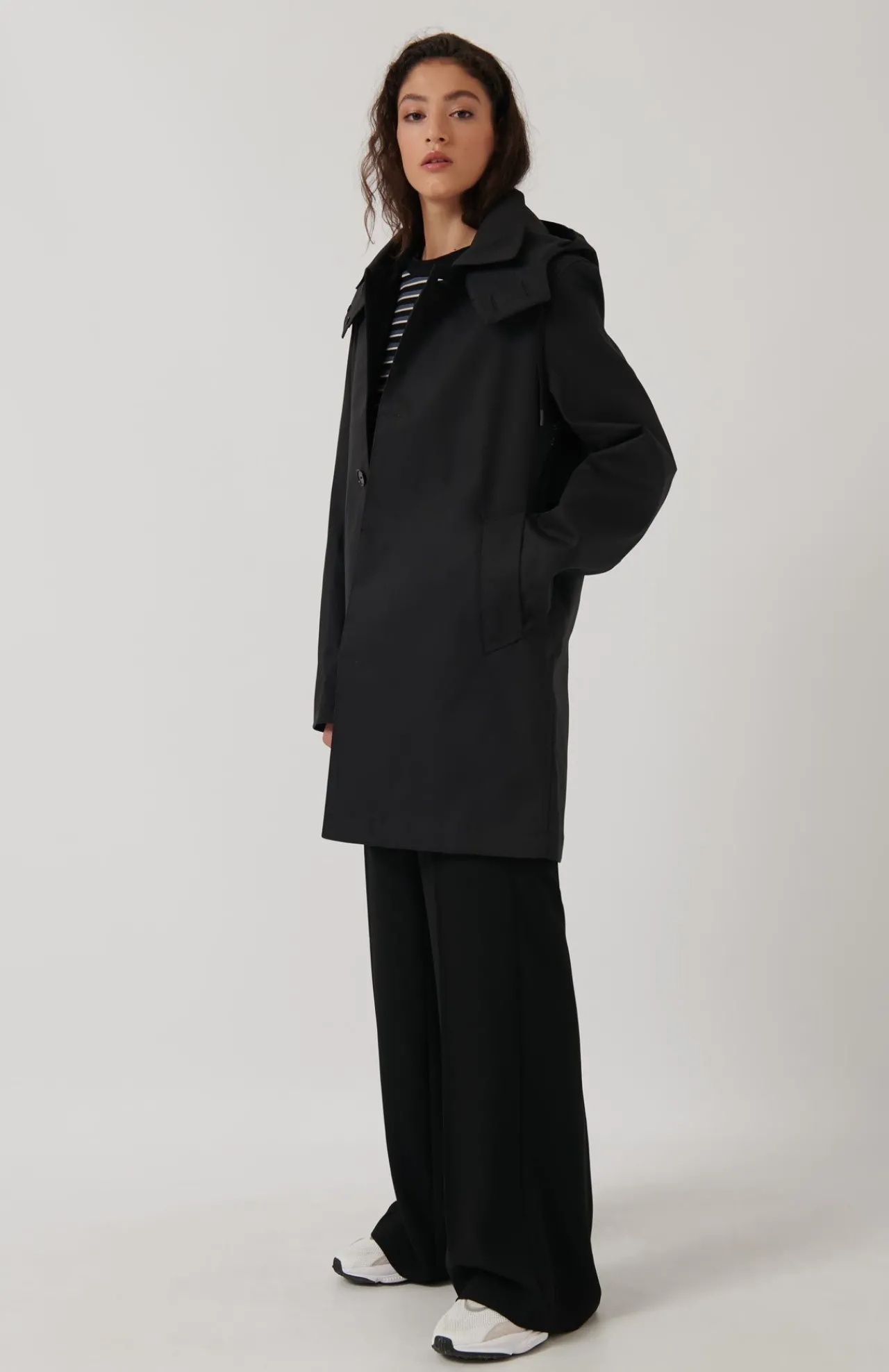 Loreak Mendian Gabardina Ura B-Mujer Chaquetas Y Gabardinas