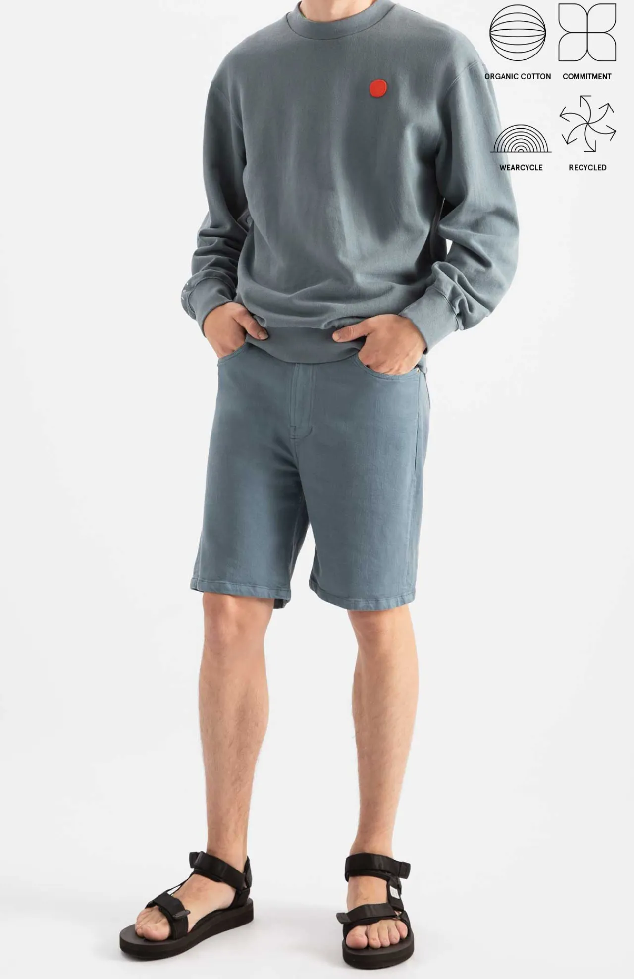 Loreak Mendian SUDADERA AKTIVISTA CREW M-Hombre Sudaderas