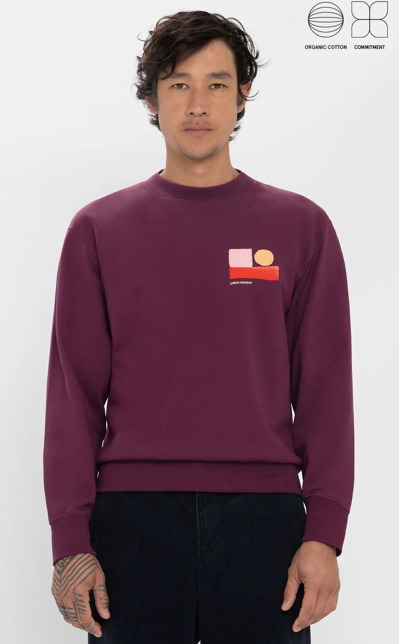 Loreak Mendian SUDADERA SW ENELZAPATO-Hombre Sudaderas