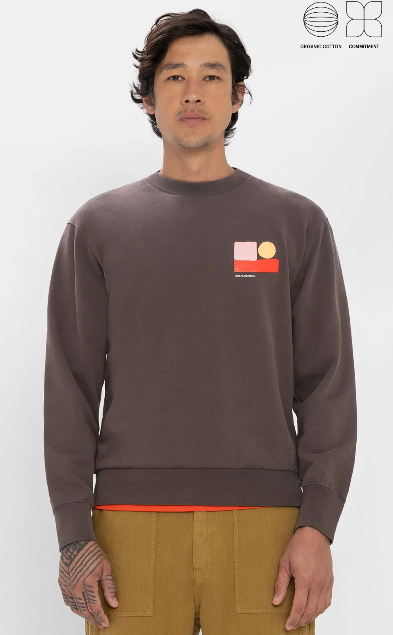 Loreak Mendian SUDADERA SW ENELZAPATO-Hombre Sudaderas
