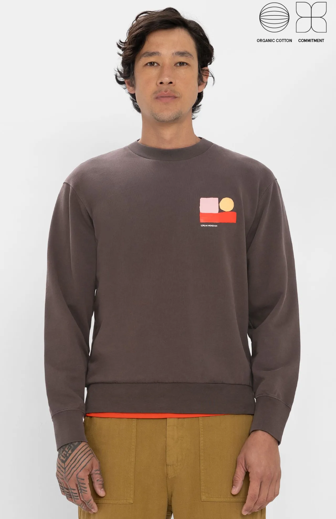 Loreak Mendian SUDADERA SW ENELZAPATO-Hombre Sudaderas